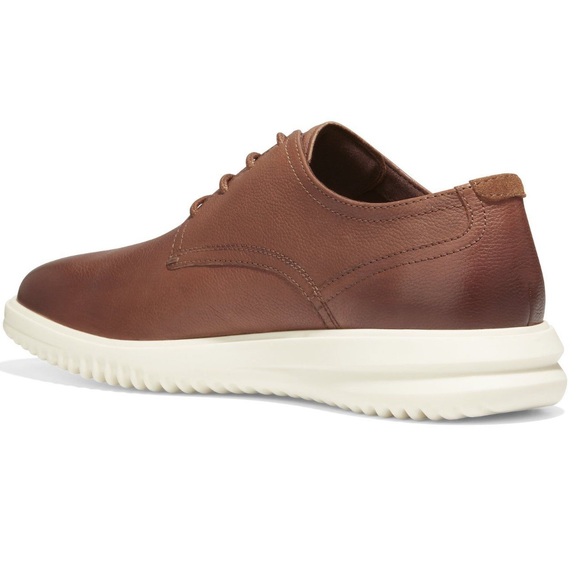 Cole Haan Grand+ men's leather Oxford shoes - Picture 3 of 5